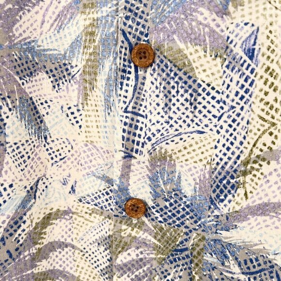 Tommy Bahama Mens 2 XLB/ 2TTG Palm Exposure Silk Blend Camp Shirt - Picture 4 of 8